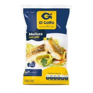 Merluza con piel 500 grs