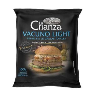 Hamburguesa Vacuno Light 100 Grs La Crianza