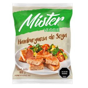 Hamburguesa De Soya 100 G. Mister Veggie