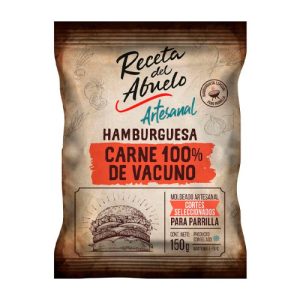 Hamburguesa Artesanal 150Gr Recetas Del Abuelo