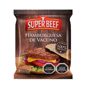 Hamburguesa Premium 100% Vacuno 100Gr 1und