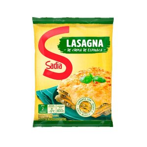 Lasagna Crema De Espinaca 600 Grs