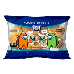 Nuggets de pollo Among us 360 grs
