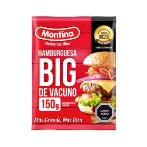 Hamburguesa Big de vacuno 150 grs