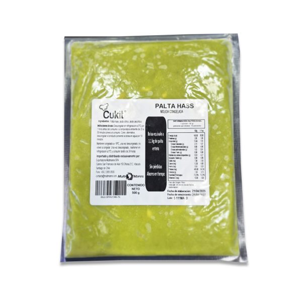 Palta Hass Congelada 1 Kg