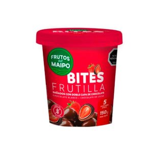 Bites Frutilla 150grs Frutos del Maipo